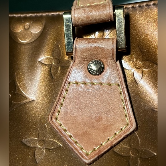 LOUIS VUITTON BRONZE VERNIS AUSTIN - Picture 6 of 14